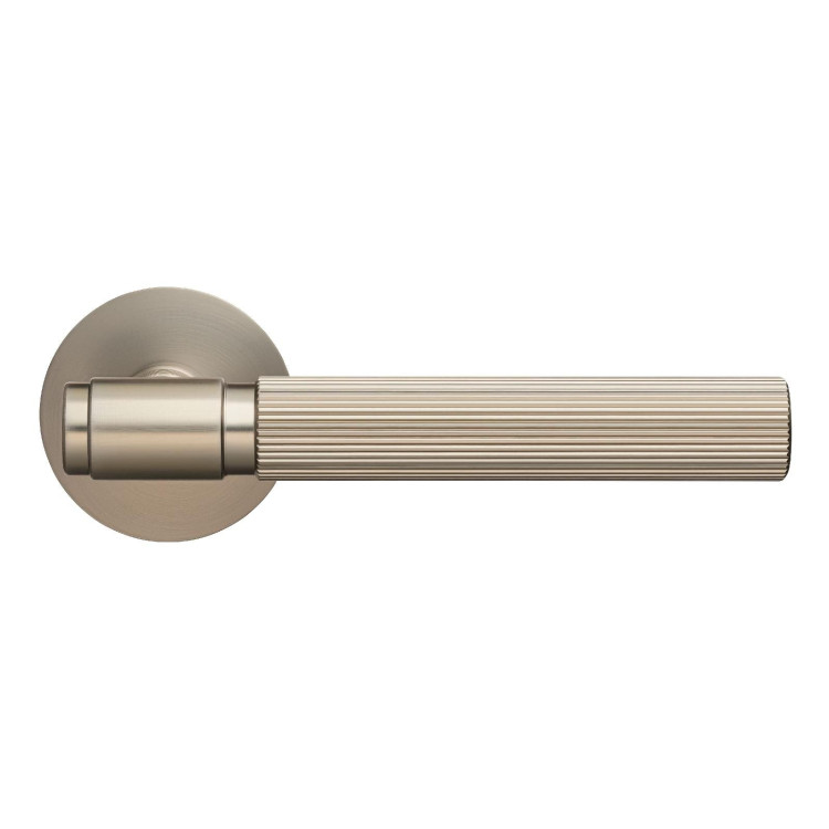 Ручка раздельная "АЛЛЮР" ART COLLECTION "ESTETA" MSN (53180) мат.никель (20)