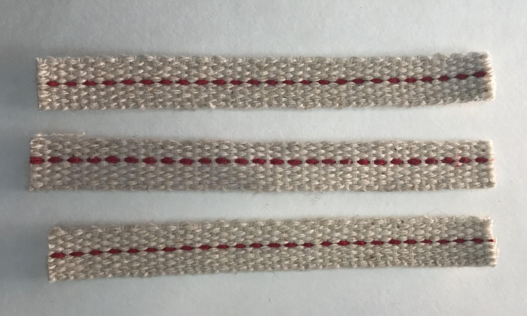 Фитиль для Керасиновых ламп узкий 10ммХ100мм