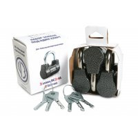 Набор замков ВС-2-4А ЧАЗ (3 замка+6 ключей) г.Чебоксары