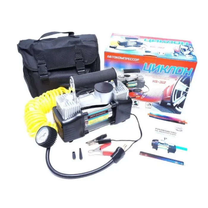 Автомобильный компрессор Циклон KS-312