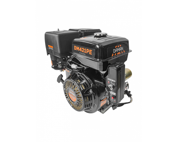 Двигатель DAMAN 421PE (15л.с., шкив 25мм, длина вала 71мм, электростартер)