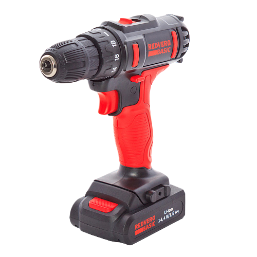 Аккумуляторная дрель-шуруповерт REDVERG BASIC SD14LE/2-2