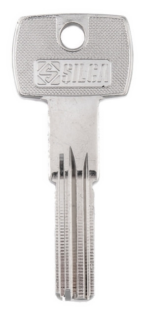 Заготовка для ключа AGB 9__AGB8 перф.