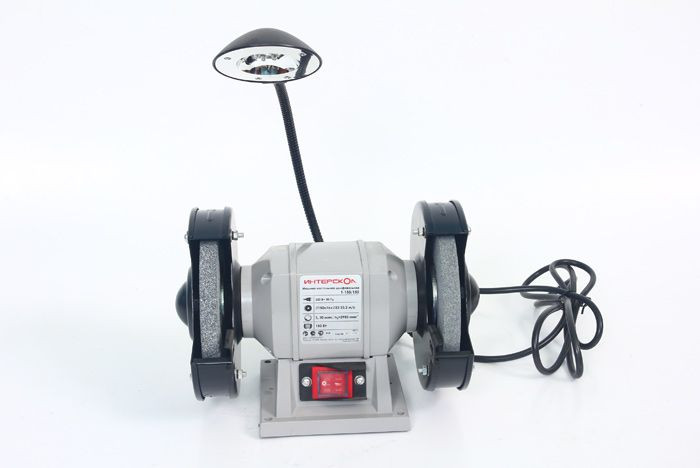 Точильный станок Интерскол Т-150/150 без подсветки