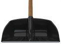 Лопата снеговая с металлической планкой и пластмассовой ручкой «Титан» 470×360мм