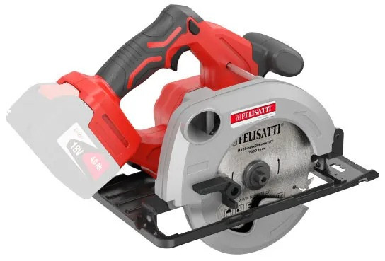 Аккумуляторная дисковая пила Felisatti ДП-165/18Л3 (без аккум. и зу)