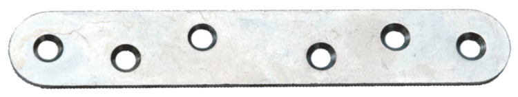 Пластина крепежная ПК-120 цинк (300)