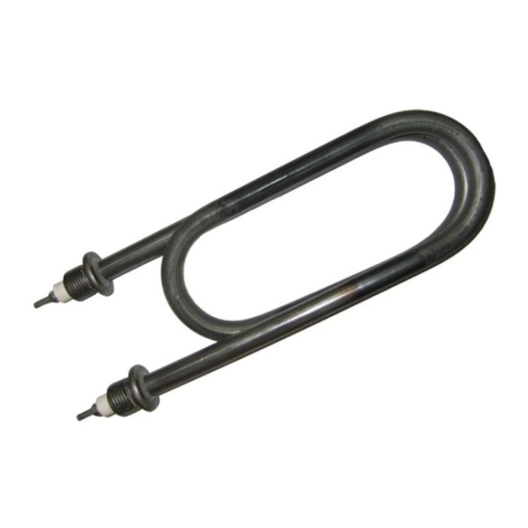 ТЭН для воды 5,0кВт углерод. сталь L=90см ф7 ширина=73мм, штуцер Ø1/2