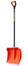 FINLAND ORANGE Лопата снеговая 550х385х1515 мм, деревянный черенок