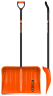 FINLAND ORANGE Лопата снеговая 550х385х1515 мм, деревянный черенок