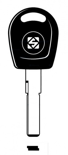 заготовка для ключа HU HAAP... HU-66AP Silca (0372)