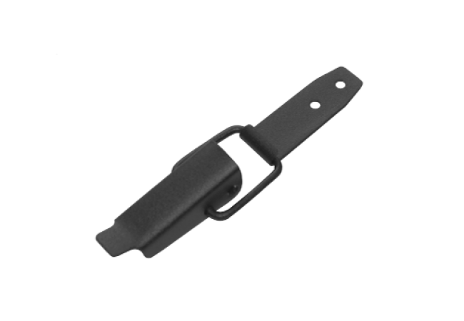 Замок накидной "Домарт" AL 0135 (черный) (50)