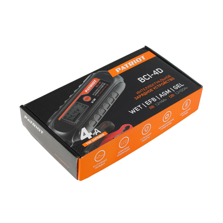 Зарядное устройство PATRIOT BCI-4D