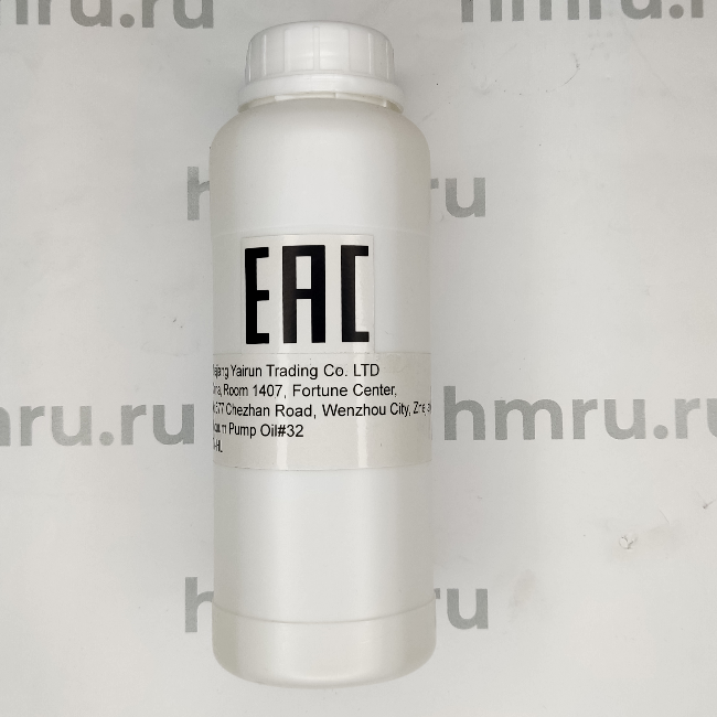 Масло для вакуумных насосов DZ, XDZ, HL (минеральное, VG-32) бутылка 1 л