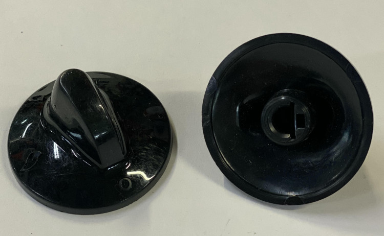 Ручка конфорки газ плиты чёрная 01040662