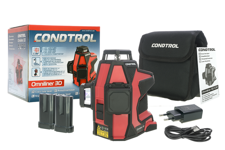 Лазерный нивелир CONDTROL Omniliner 3D