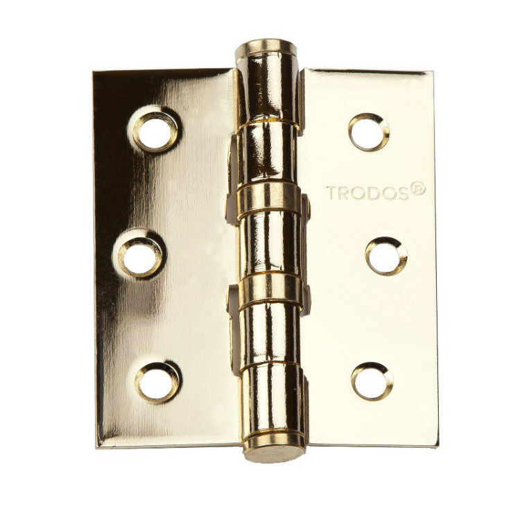 Навес дверной "TRODOS" №3 (Унив) 75х62х2,5 Золото (РВ)