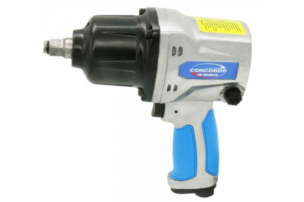 Гайковерт удар. пнев, 1000Нм, квадрат 1/2", max-М27, расход 184л/мин, 2,7кг