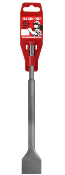 Зубило 25х400мм по бетону плоское SDS-max