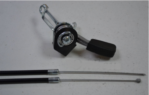 Трос газа МК (чугунный редуктор) в сборе с регулятором 36шт/кор