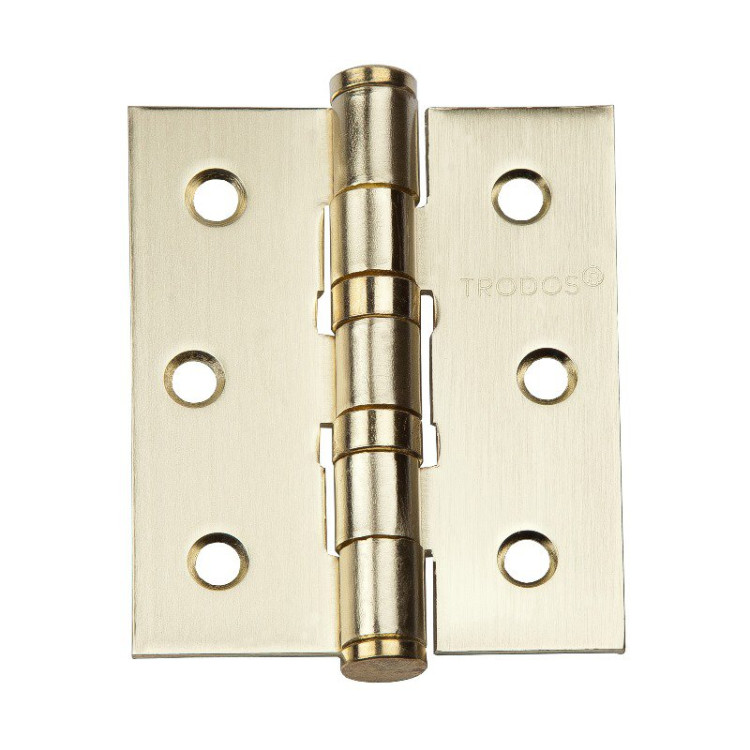 Навес дверной "TRODOS" №3 (Унив) 75х62х2,5 Матовое золото (SB)