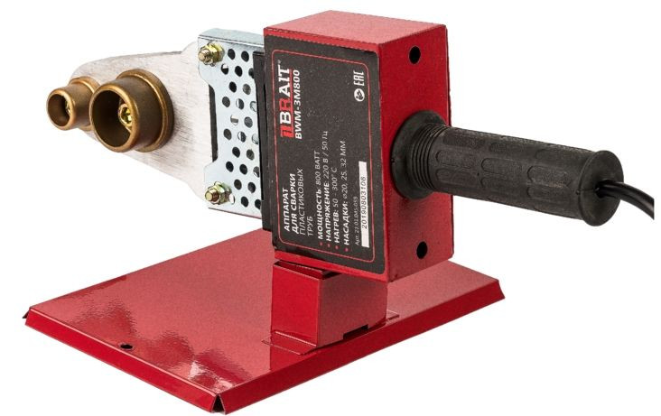 Аппарат для сварки пластиковых труб BRAIT BWM-3M800 в металлическом кейсе