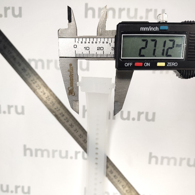 Резина силиконовая под сварочную планку (610*21,5*11) для DZ-610