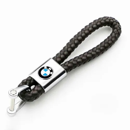 Брелок на ключи "BMW" (плетёный)
