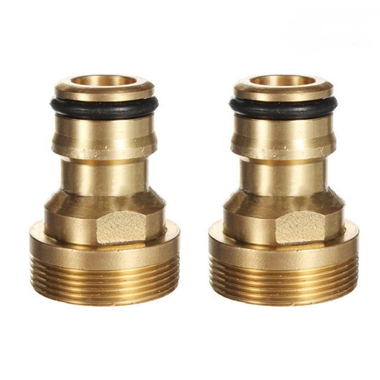 Адаптер для шлангов Латунный 1/2 н/резьба HY-2