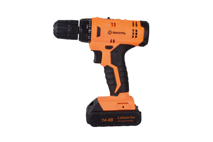 Аккумуляторная дрель-шуруповерт Вихрь ДА-14,4Л-2К