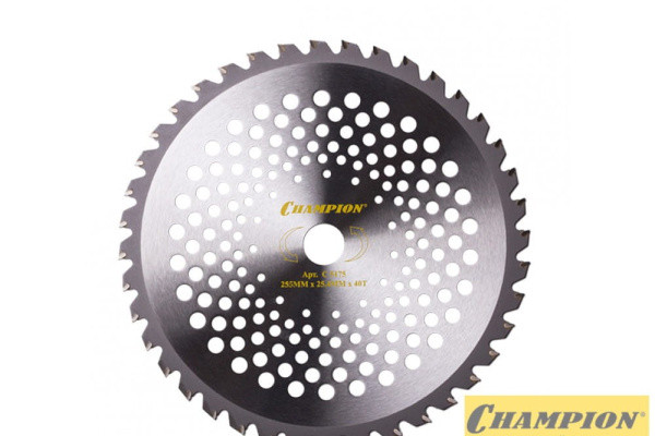 Нож с зубцами из твердого сплава Tiger 40/255/25,4 (SRM-330ES/SRM-350ES,4605) Champion С5177