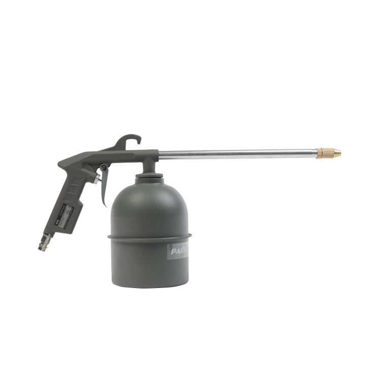 Пистолет для вязких жидкостей PATRIOT GN 61B, сопло 200мм, 134 л/мин, 0,9л. бачок, быстросъем