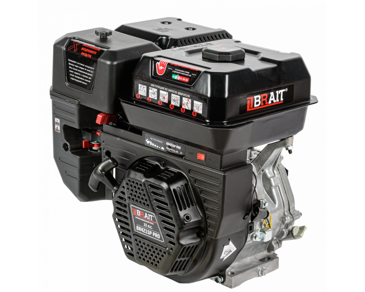 Двигатель BRAIT-421SP PRO | 15 л.с. | шкив 25 мм.Shineray