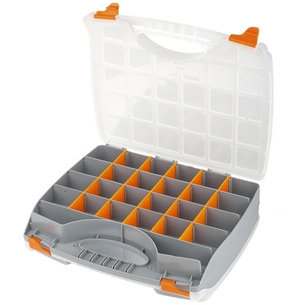 Органайзер двухсторонний 425х330х85мм, с переставными ячейками