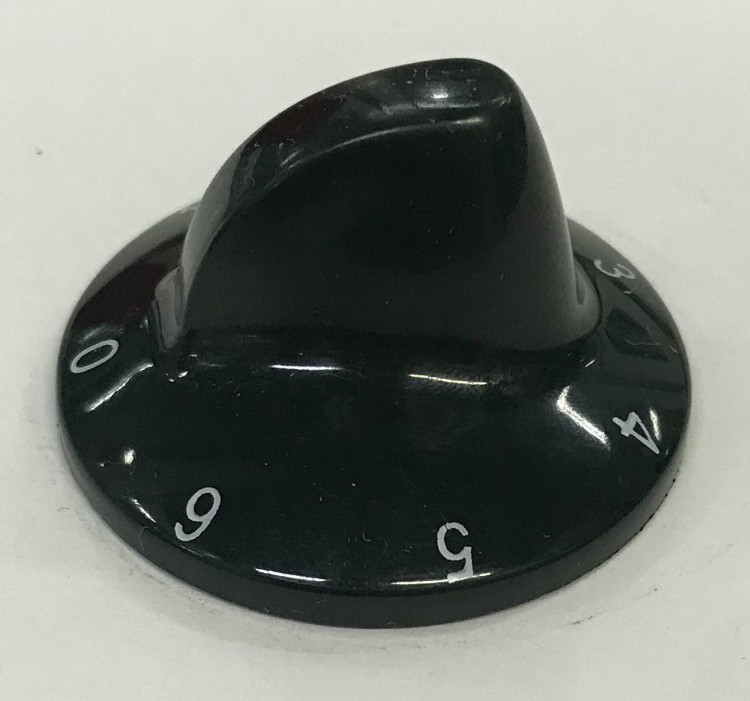 Ручка электроплиты ГЕФЕСТ (1-6-ти) черная мод.910 (СВН3210,01,0,000-10) 01043806