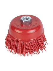 Щетка для УШМ 125мм Elitech 1820.156500чашка,полимерно-абразивная,М14