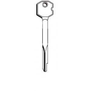 Заготовка для ключа KR "GULLER" длинный