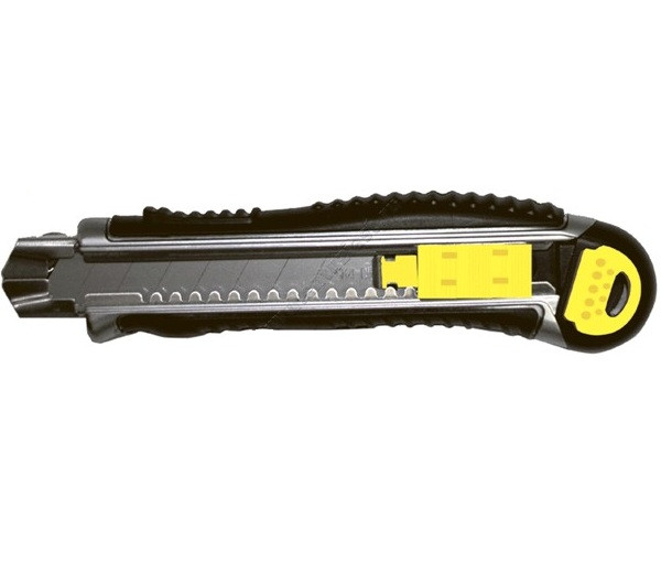 Нож с сегм.лезвием 18мм, метал.корпус