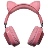 Наушники накладные Bluetooth STN-06 розовые
