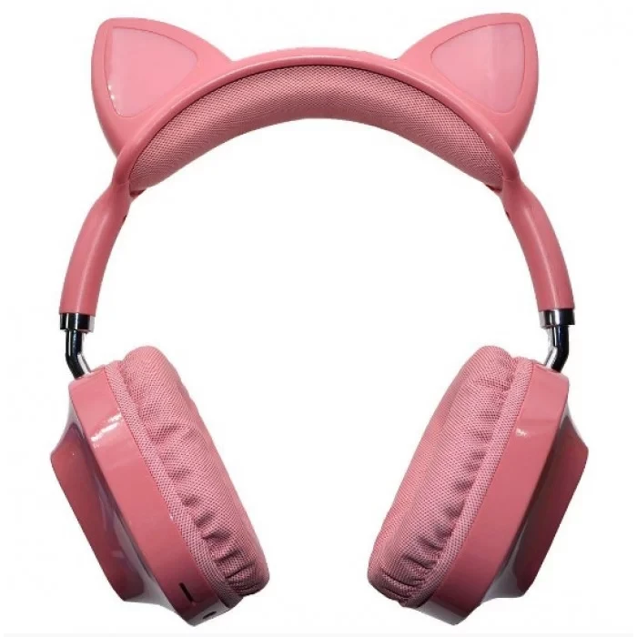 Наушники накладные Bluetooth STN-06 розовые