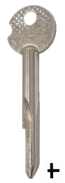 Заготовка для ключа крест KR-14 GV