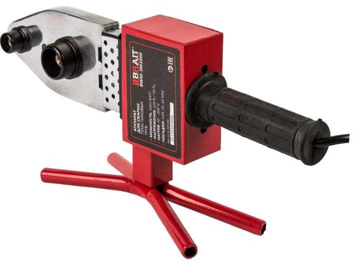 Аппарат для сварки пластиковых труб BRAIT BWM-3M1000 в металлическом кейсе