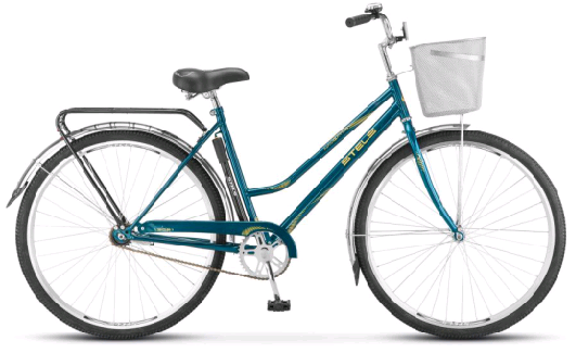 Городской велосипед STELS Navigator 305 Lady 28 Z010 с корзиной