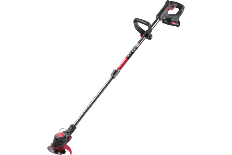 Триммер аккумуляторный ПОБЕДА ТА 200,20/21В с 1 акб 1,5Ач и зу, макс 145мм, пластик.ножи(10шт