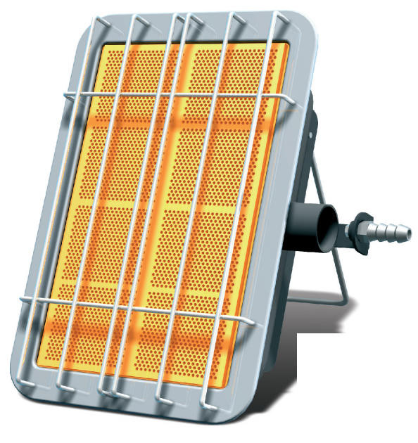 Горелка газовая инфракрасного излучения "Солярогаз" ГИИ-2,9кВт