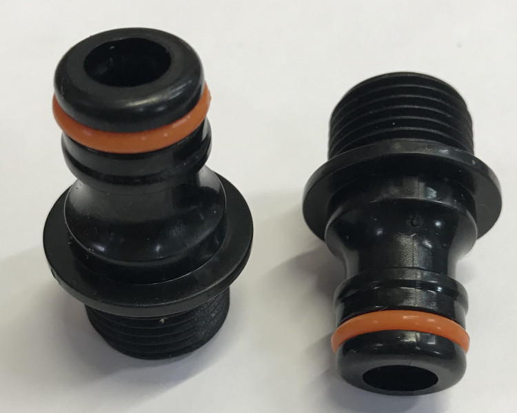 Адаптер для шлангов 1/2 н/резьба BSJ-1/2, (HY16)