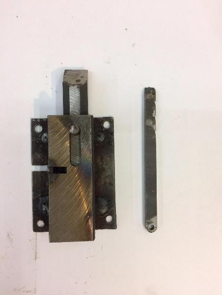 Замок реечный на калитку НАРУЖНЯЯ. дверь (3кл)