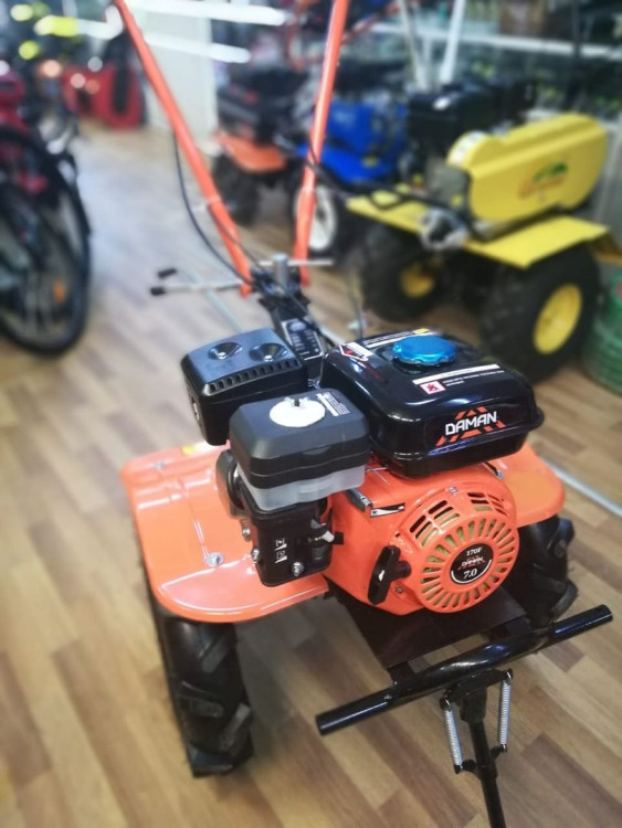 Мотоблок бензиновый DAMAN-105 | 7 л.с (широкие колеса)