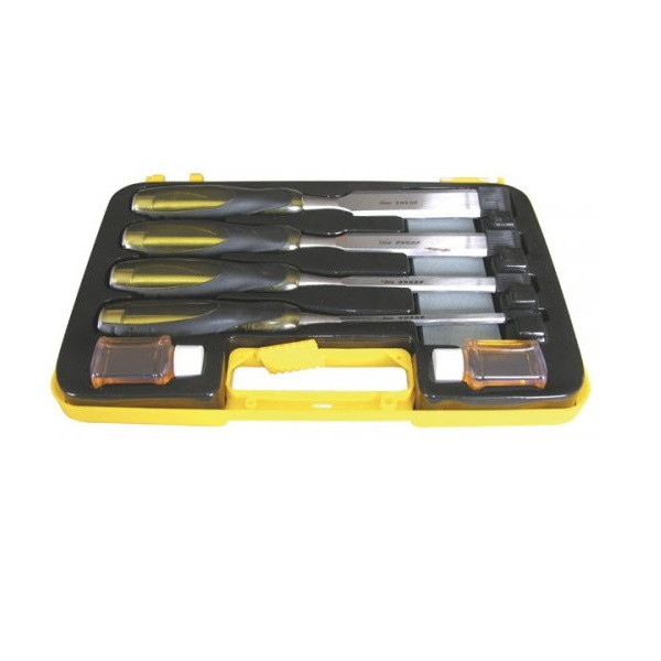 Набор стамесок-долот 5пр. (6-12-20-26мм, +брусок) Энкор