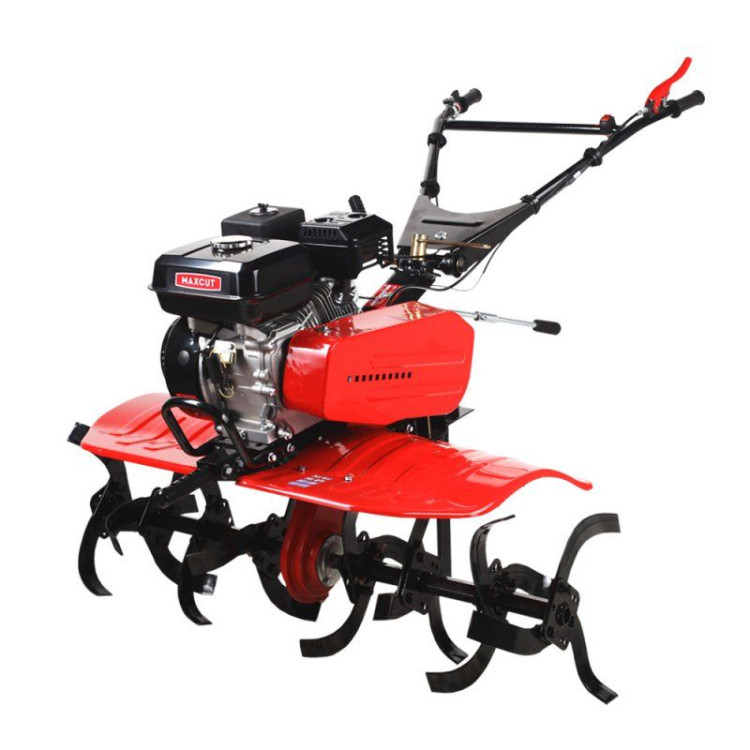 Мотоблок бензиновый MAXCUT MC 750 | 7 л.с | (чугунный редуктор, высокое крыло, без колес)